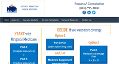 Desktop Screenshot of affinitymedicare.com